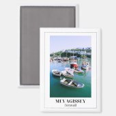 イングランド，コーンウォール，メヴァギシー マグネット (正面/裏面)