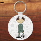 イングランド・サッカー・ゴールキーパー・キーチェーン キーホルダー (正面)