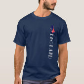 イングランド・サッカー・ジャージー・イングランド国旗ロンドン Tシャツ (正面)