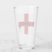 イングランド・サッカー タンブラーグラス (裏面)