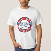 イングランド サッカー チャンピオン ロゴ Tシャツ (正面)