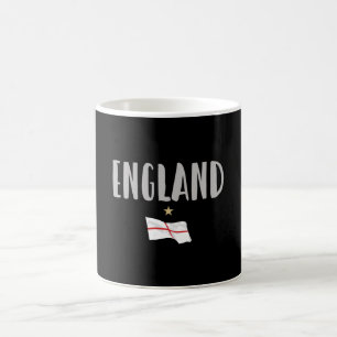 イングランド サッカー ファン シャツ 英語 フラグ コーヒーマグカップ