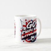 イングランド サッカー ファン 2026 コーヒーマグカップ (正面右)