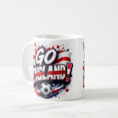 イングランド サッカー ファン 2026 コーヒーマグカップ (正面左)