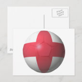 イングランド・サッカー ポストカード (正面/裏面)