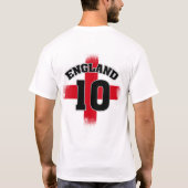 イングランド・サポーター・フットボール Tシャツ (裏面)