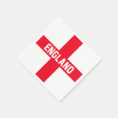 イングランド スタンダードカクテルナプキン (角)