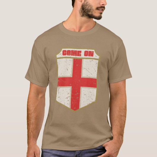 イングランド スポーツ ヴィンテージ Tシャツ (正面)