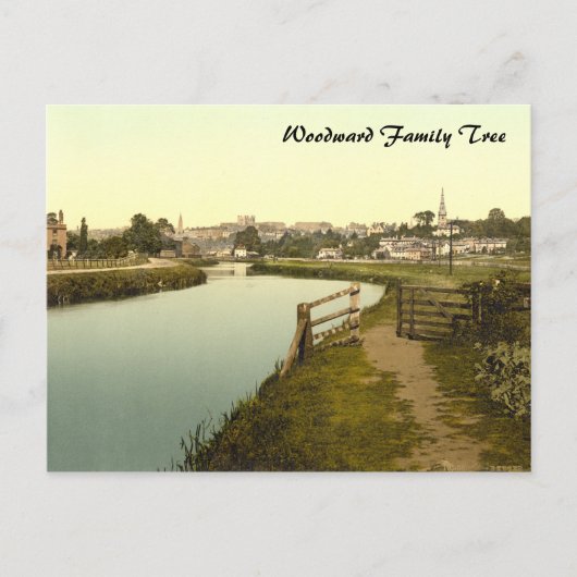 イングランド,デボン,エクセター ポストカード (正面)