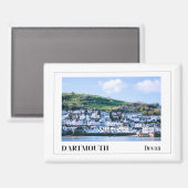 イングランド，デボン，ダートマス マグネット (正面/裏面)