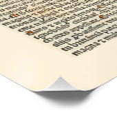 イングランド・ニュールンベルク年代記1493中世の古書 ポスター (コーナー)