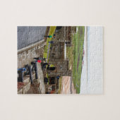 イングランド，ノーサンバーランド，バンバラ城 ジグソーパズル (横)