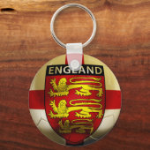 イングランド・フットボール キーホルダー (正面)