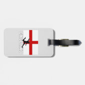 イングランド・フットボール・サッカー代表 ラゲッジタグ (裏面横)