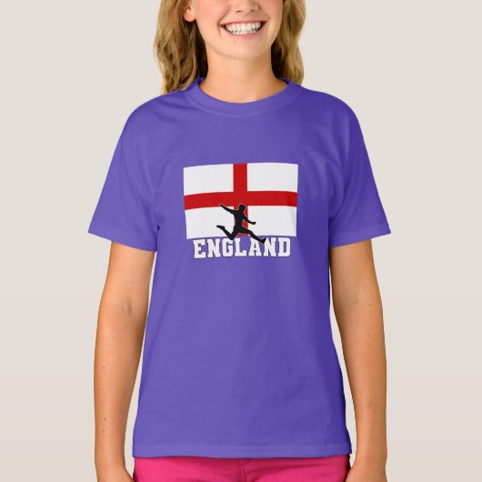 イングランド・フットボール・サッカー代表 Tシャツ (正面)