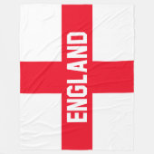 イングランド フリースブランケット (正面)