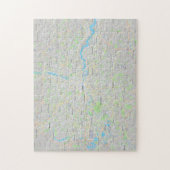 イングランド·マップ·ロンドン ジグソーパズル (縦)