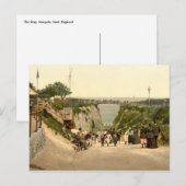 イングランド，マーガート，ケント， Gap ポストカード (正面/裏面)