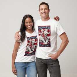 イングランド ライオン ストライク サッカー、フットボール プライド ギフト Tシャツ