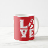 イングランド・ラグビー コーヒーマグカップ (正面右)