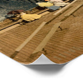 イングランド，ランカシャー，ブラックプールIII ポスター (角)