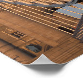 イングランド、ロンドン、ザ・タワーブリッジ ポスター (角)