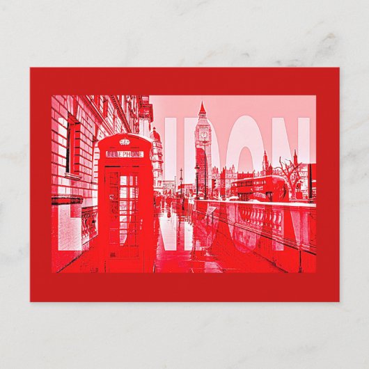 イングランド ロンドン ポストカード (正面)