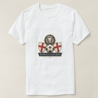 イングランド ワールドカップ 2026 ライオン フットボールTシャツ Tシャツ