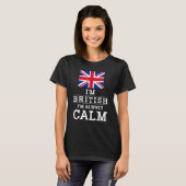 イングランドImブリッシュIm常にCalm Brite Tシャツ (正面フル)