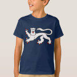 イングリオンブリティッシュライオンクレスト Tシャツ<br><div class="desc">英国と英国のファンのために – 英国荒れ狂うライオンのシンボルまたは紋章。</div>