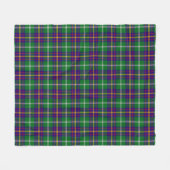 イングリス・プレイド フリースブランケット (正面(横))