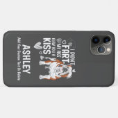 イングリッおもしろいドブルドッグファルトキスクールドッグ恋人 Case-Mate iPhoneケース (裏面(横))