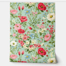 イングリッエレガントクカントリーワイルドフラワーガーデン 壁紙