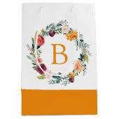 イングリッカラフルグガーデンフラワーリース ミディアムペーパーバッグ (正面)