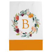 イングリッカラフルグガーデンフラワーリース ミディアムペーパーバッグ (裏面)