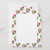 イングリッシュアイリッシュアメリカンシャムロックファミリー懇親会 招待状 (裏面)