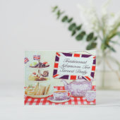 イングリッシュアフタヌーンティー ポストカード (スタンド正面)