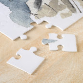 イングリッシュカントリーサイドウォーターカラージグソーパズル ジグソーパズル (側面)