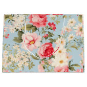 イングリッシュカントリー フラワーガーデン ギフトバッグ (正面)