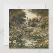 イングリッシュガーデンのスワン シーズンカード (正面)