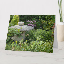 イングリッシュガーデンのランタン カード