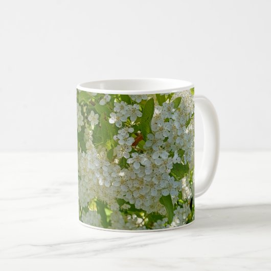 イングリッシュガーデンの花 コーヒーマグカップ (正面右)