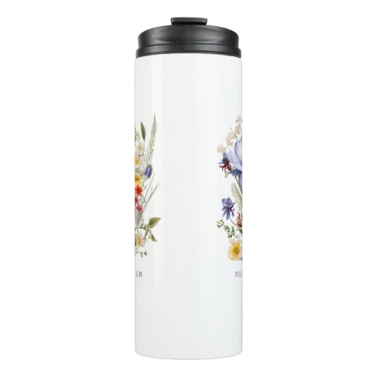 イングリッシュガーデンフラワーブーケ最高のママーエバー タンブラー (正面)