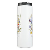 イングリッシュガーデンフラワーブーケ最高のママーエバー タンブラー (裏面)