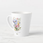 イングリッシュガーデン最高のブーケ母の日に母 カフェラテマグ (左アングル)