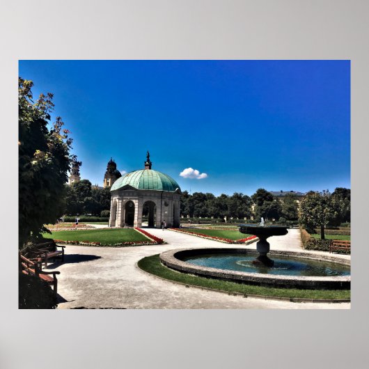 イングリッシュガーデン ポスター (正面)