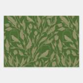 イングリッシュガーデン メドレー ラッピングペーパーシート (正面)