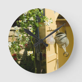 イングリッシュガーデン ラウンド壁時計