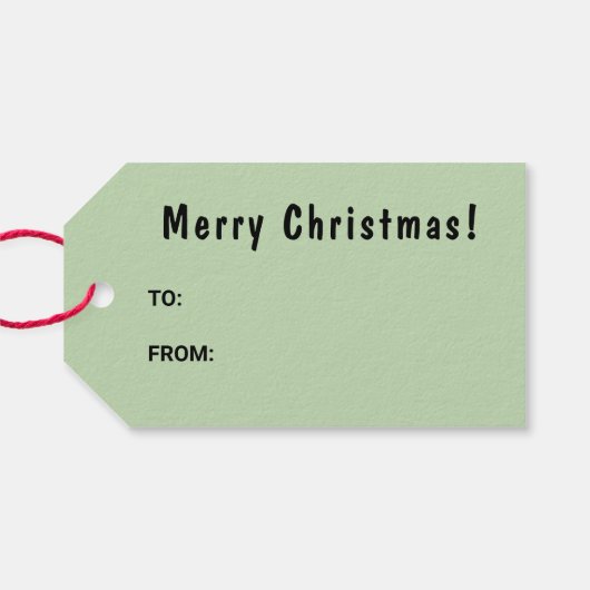 イングリッシュクリームゴールデンレトリバードッグクリスマスツリー ギフトタグ (裏面横)