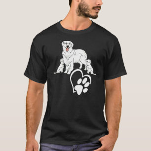 イングリッシュクリームゴールデンレトリバー Tシャツ